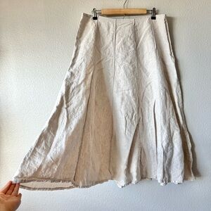 Liz Claiborne 100% Linen Skirt
